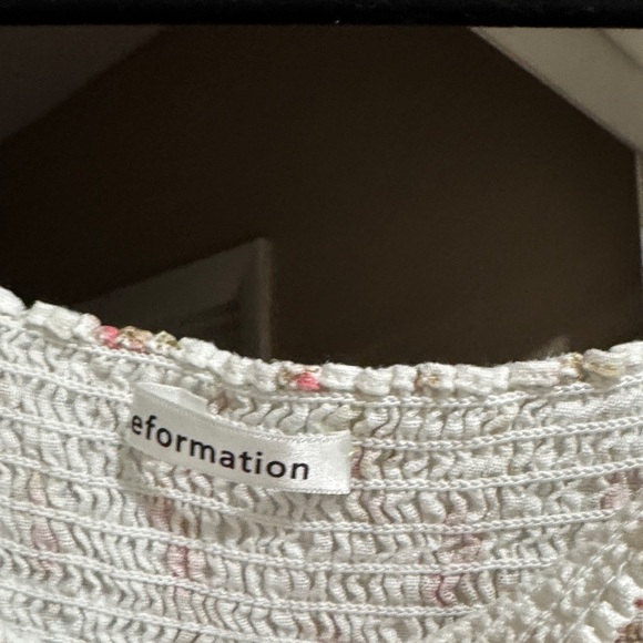 Reformation White Floral Maxi Dress - Picture 4 of 7